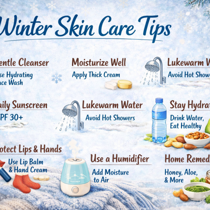 Protect skin, especially in winters
