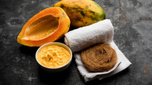 papaya and turmeric facepack at home